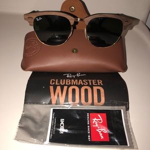 Ray Ban Wood Club Master